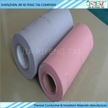 K10 0.16mm(thickness) non-visicosity thermal conductive insulating silicone coated fiberglass fabric
